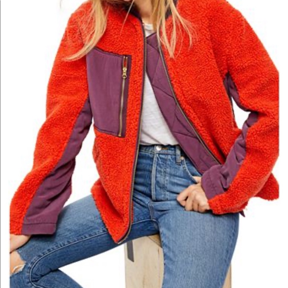 Free People Rivington Sherpa Jacket